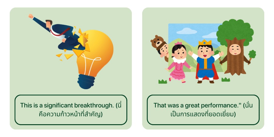 คำสรรพนามชี้แจงทำหน้าที่เป็นประธาน