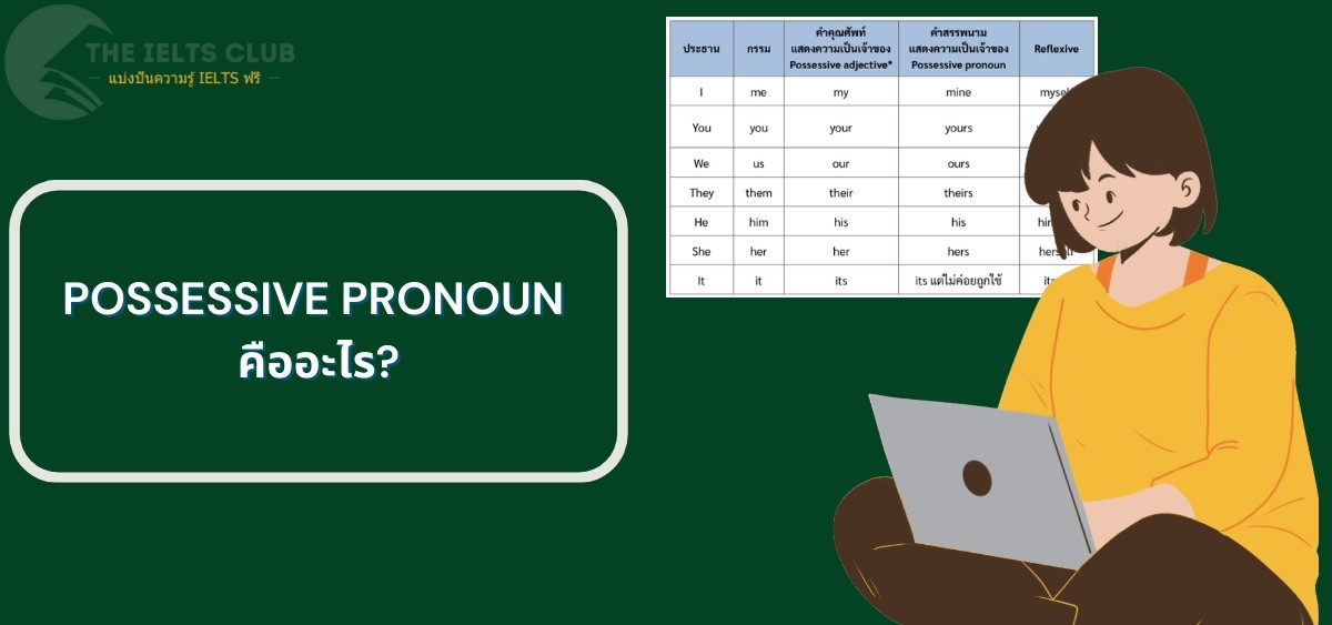 Possessive Pronoun คืออะไร? ทำความเข้าใจการใช้ Possessive Pronouns พร้อมตัวอย่าง